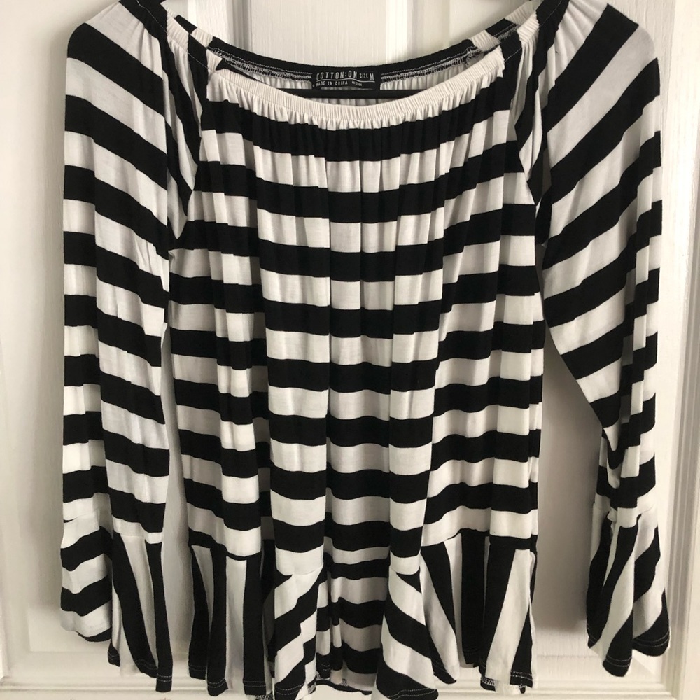 Off the shoulder top
